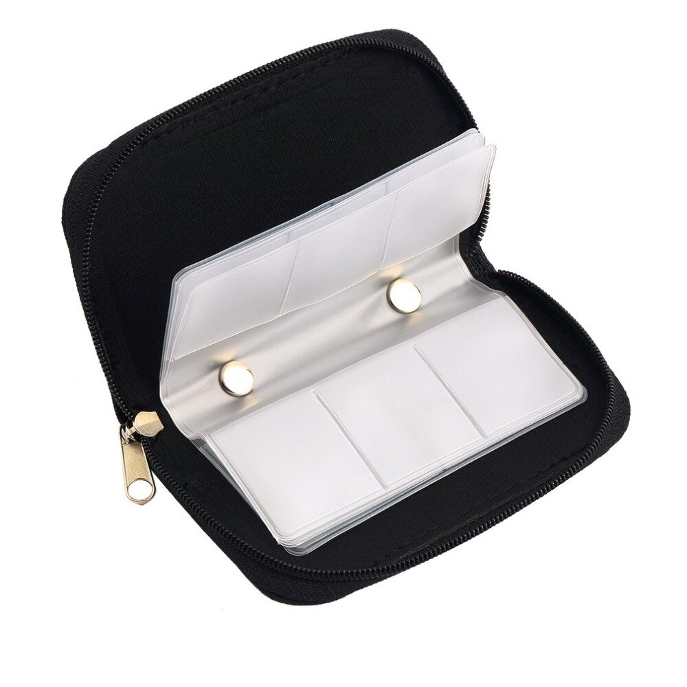 Pochette de transport SDHC MMC CF pour cartes mémoire, 4 couleurs, sac de rangement, boîte porte-étui, portefeuille de protection