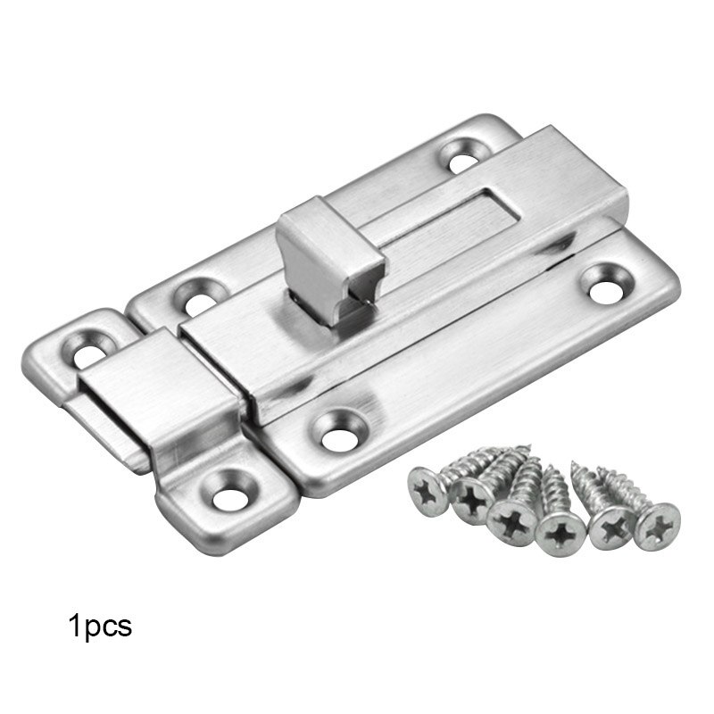 Stainless Steel Door Bolts Latch Sliding Door Lock Slide Bolts for Internal Doors JAN88