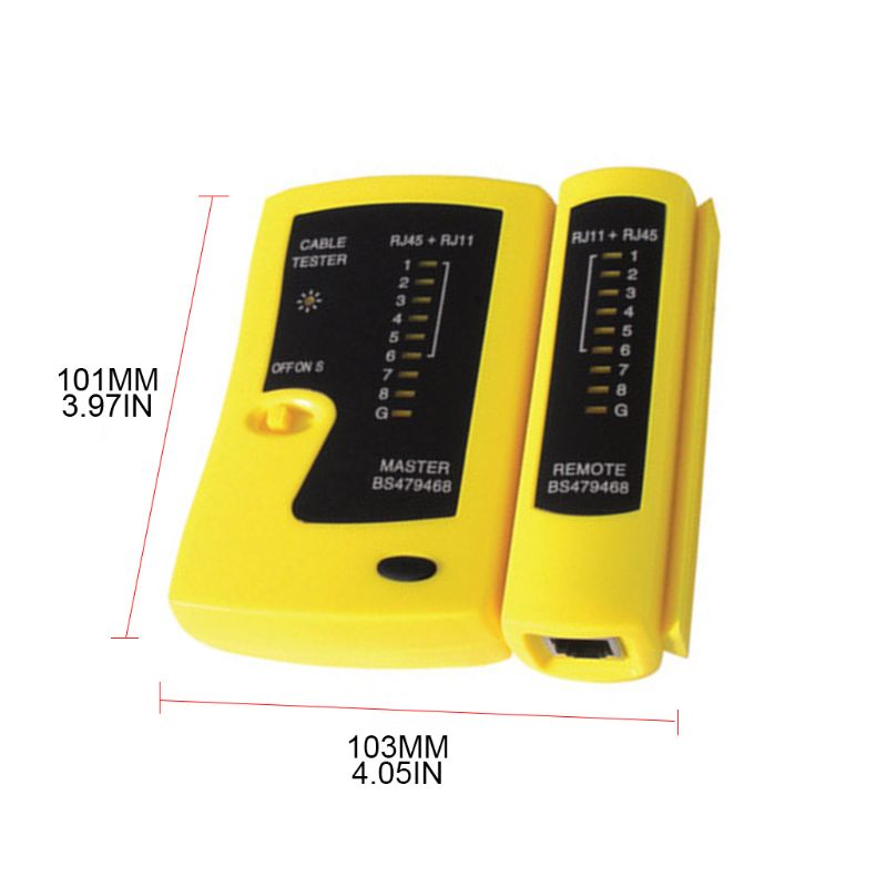 -Network Cable Tester Wire Test Line Finder Telephone Wire Tracker Tracer Diagnose Tool