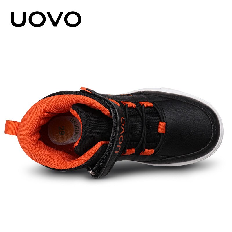 Uvo – chaussures de marche pour enfants, baskets chaudes et confortables, à la , pour garçons, tailles #28-37, automne-hiver