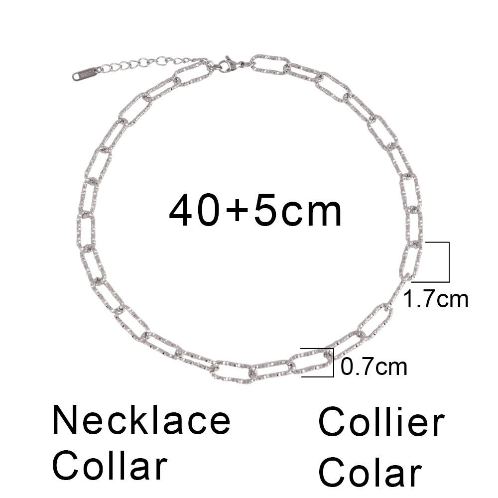 Goudkleurige Dikke Ketting Choker Ketting 316L Roestvrijstalen Halsketting Voor Dames Kettingen Mode Sieraden Feest: Kobalt Violet