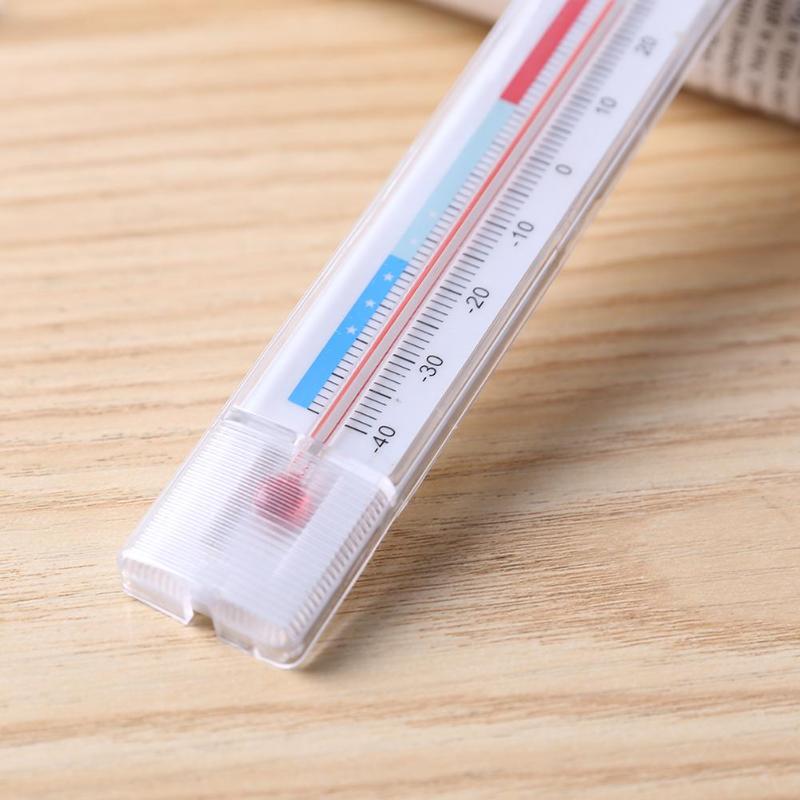 Indoor Household Fridge Thermometer Freezer Refrigerator Dial Thermometer with Hook Mini Temperature Meter -30~40 degree