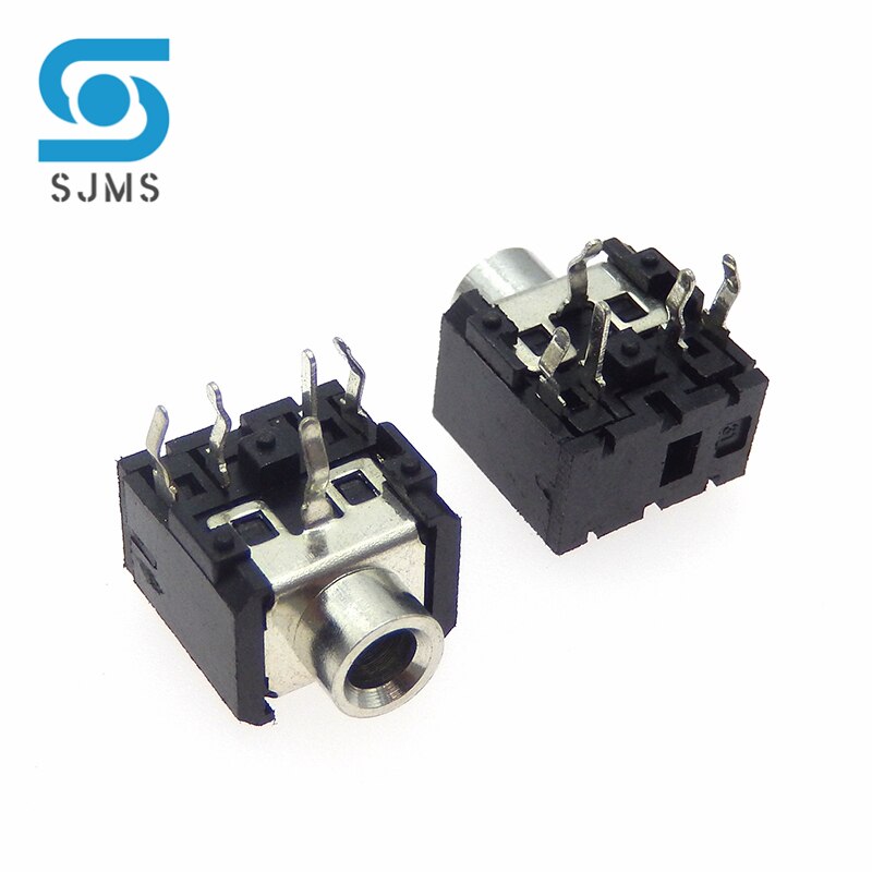 PJ-306 PJ-307 PJ-316 PJ-318 PJ-319 PJ-324 PJ-324M PJ-325 3.5mm Headphone Female Jack Socket Audio Connector DIP PCB Mount