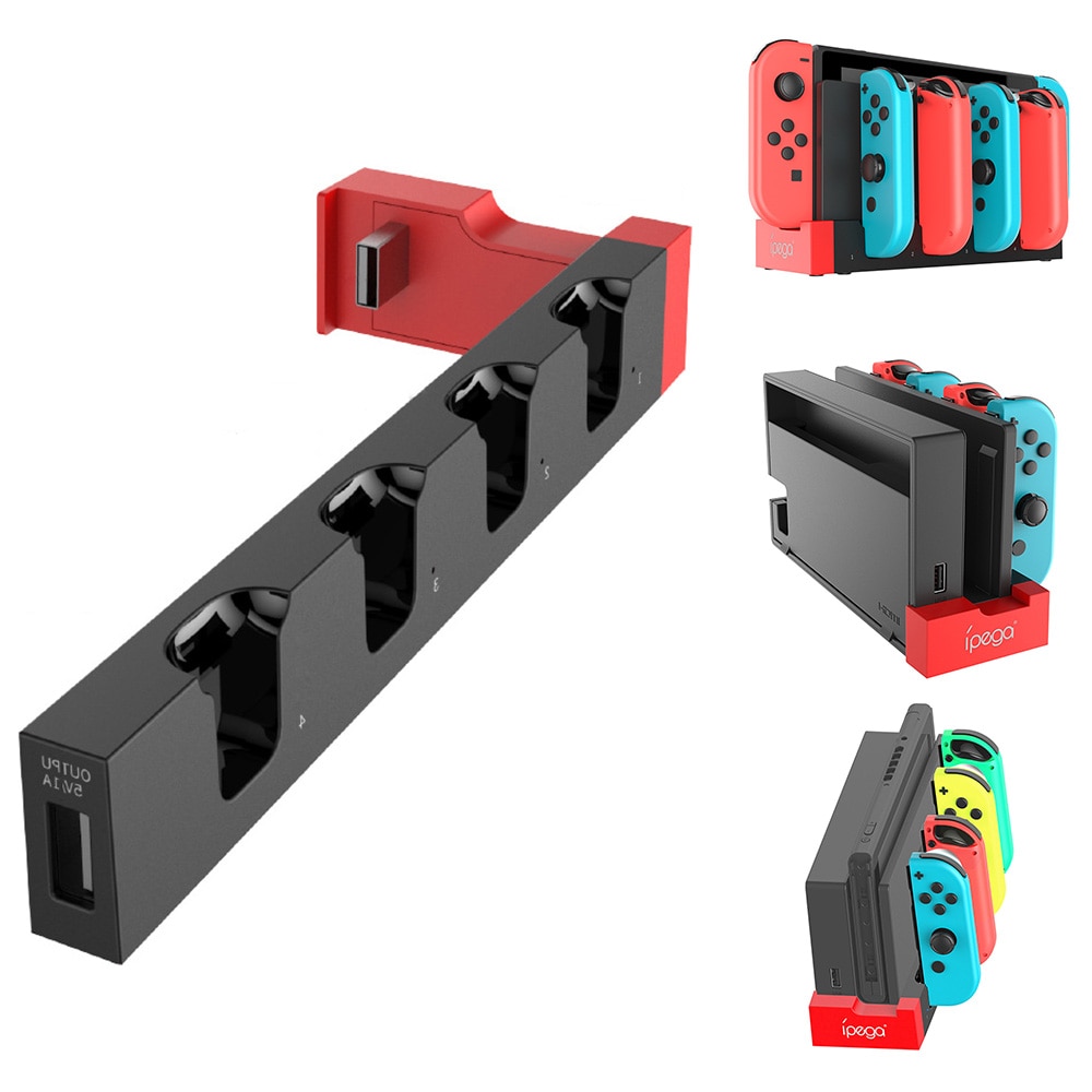 Nintend Switch Charger Station Controller Joy-Con Opladen Dock Organisatie Accessoires Aangesloten Met Nintendos Schakelaar Dock