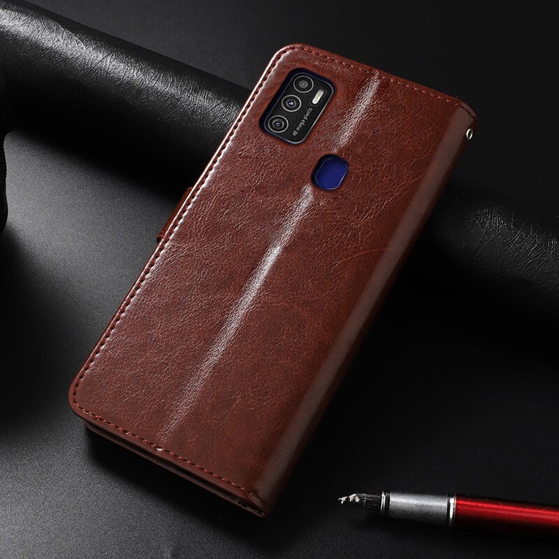 Case Voor Zte Blade A7s Premium Pu Leather Wallet Flip Shockproof Cover Voor Zte Blade A7s 6.5Inch couqe