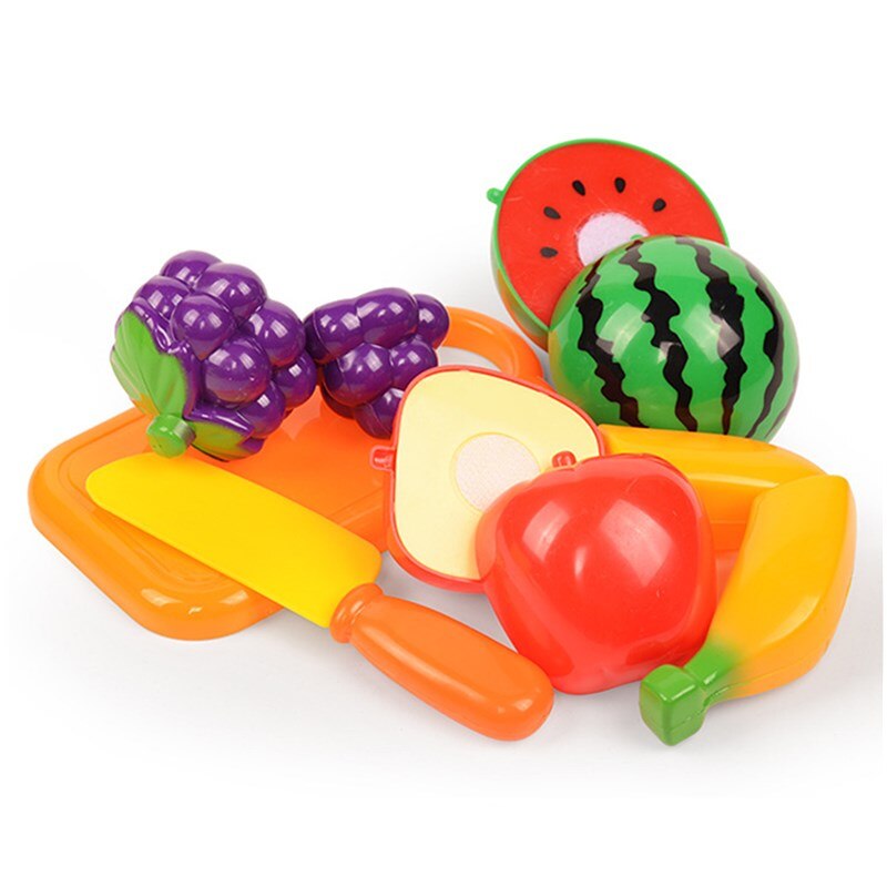 children kitchen toys Plastic fruits and vegetables toys cutting veget fruit toy Pretend Play food pizza kitchen kids toys