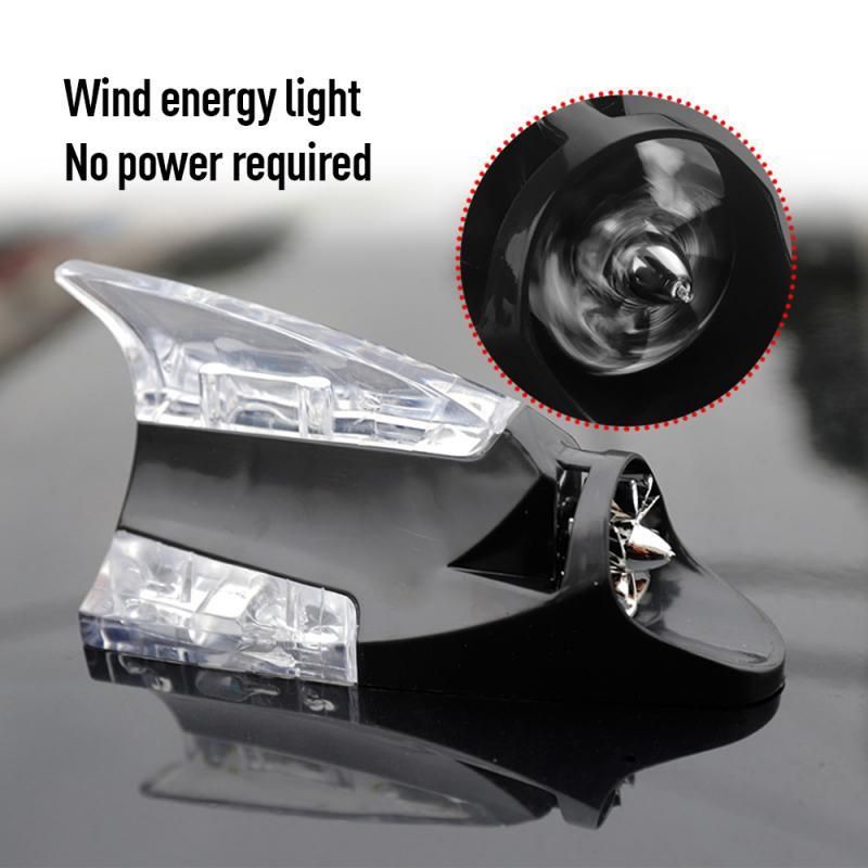 Wind Aangedreven Haaienvin Antenne Licht Antena Voor Mitsubishi Asx Lancer 10 Outlander Pajero Sport 9 L200 Colt Carisma galant Grandi