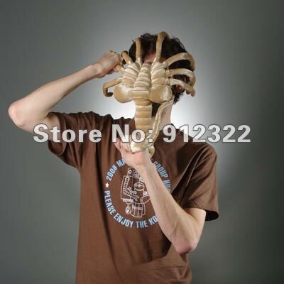 Alien Life Sized FACEHUGGER face hugger Plush Toy cosplay 17"