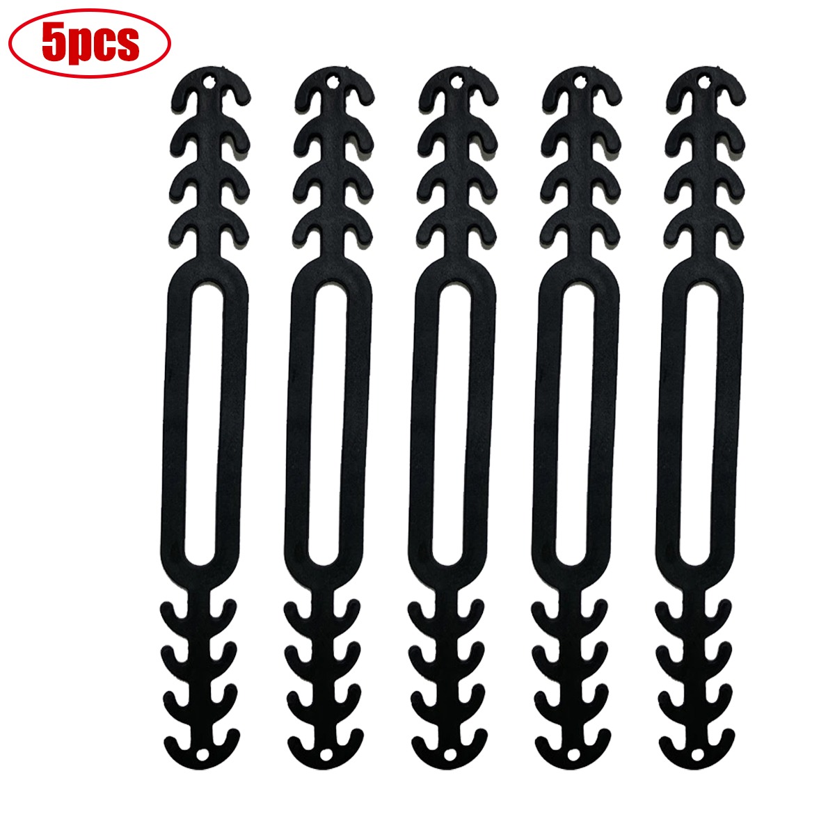 Regulowany antypoślizgowy maska silikonowa uchwyt uchwyty do uszu salvaorejas mascarillas rozszerzenie hak maski klamra uchwyt wisi maski: 5pcs black