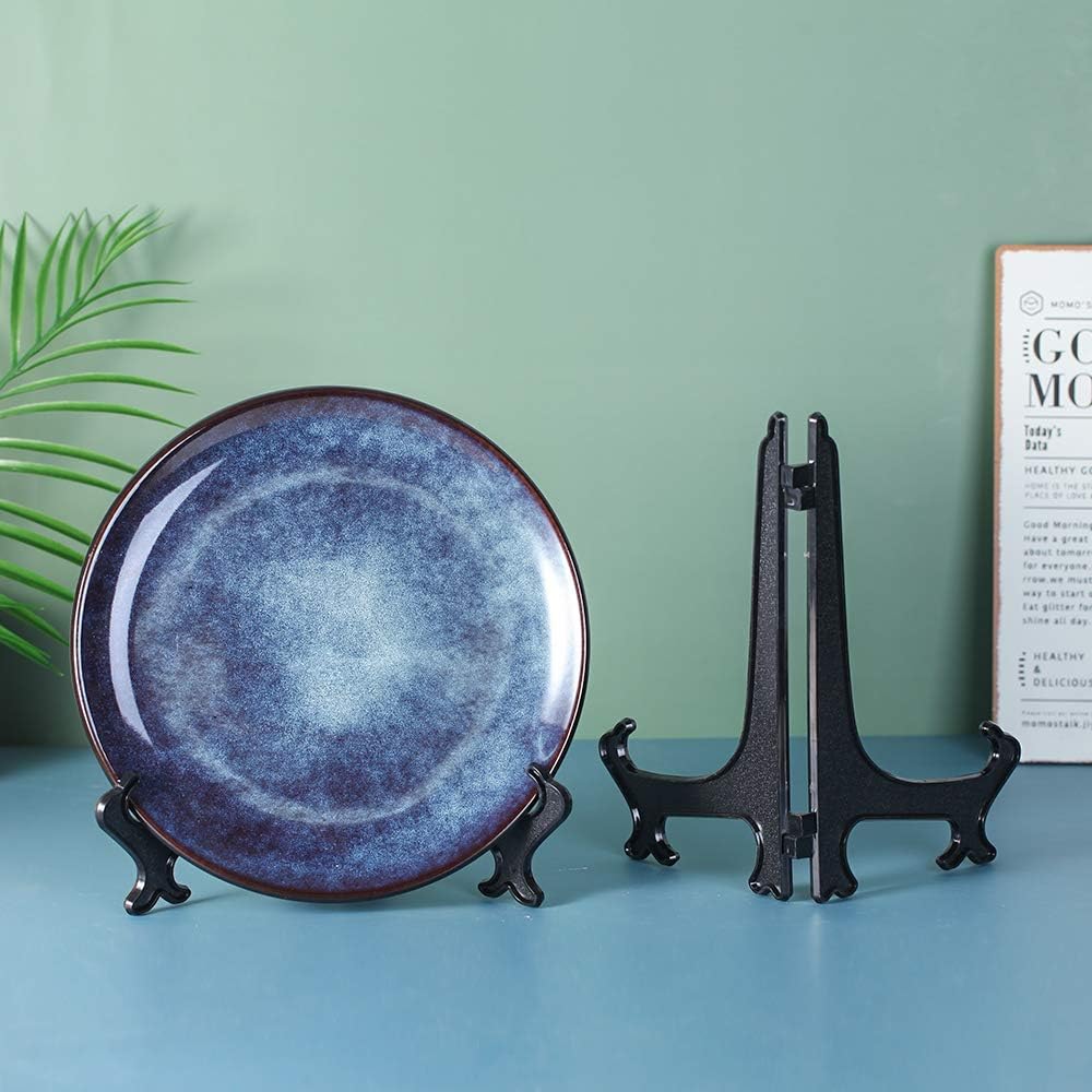 12/1 pezzi cavalletti in plastica trasparente supporto da tavolo pieghevole in acrilico piatto ciotola cremagliera foto cornice supporto portaoggetti decorazioni per la casa