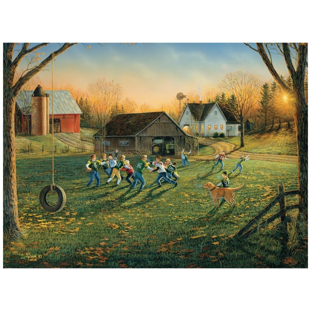 Puzzel Voor Volwassenen 1000 Pcs Wanddecoratie Home Decor: Lawn