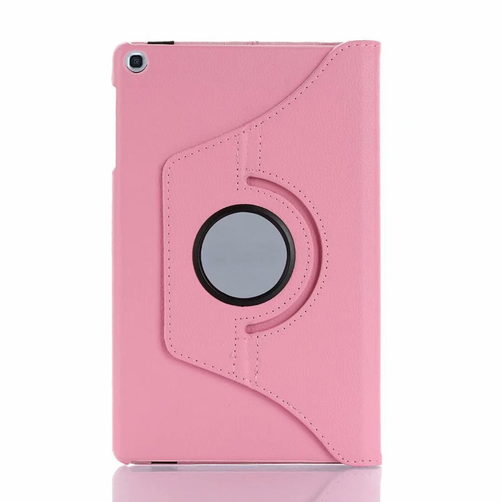 Coque for Samsung Galaxy Tab A 8.0 SM-T290 T295 T297 Case 360 Rotation Smart PU Case for Samsung Tab A 8.0 T290 Cover: Pink