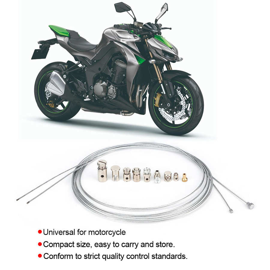 Universal Clutch Throttle Brake Cable Repair Kit with Nipples Universal Parts
