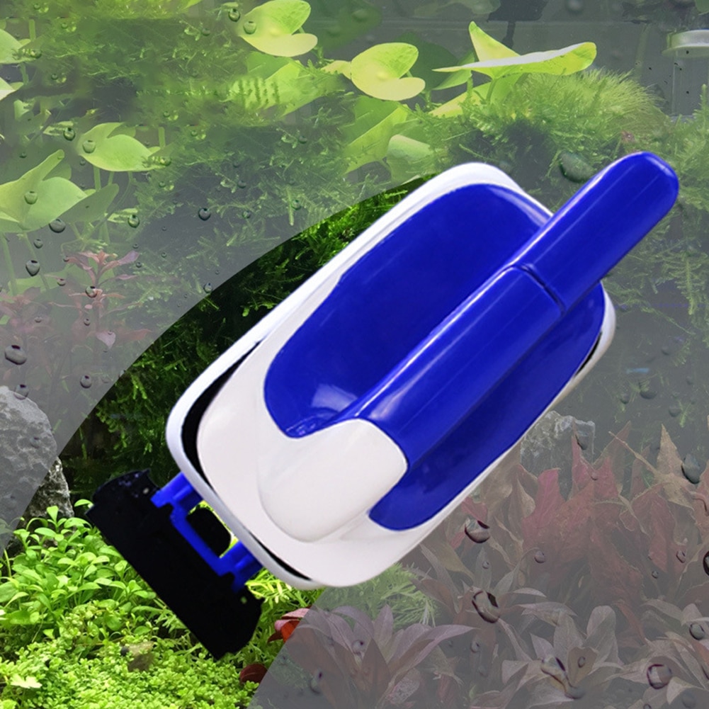 Praktische Schwimm Magnetische Pinsel Aquarium Aquarium Glas Algen Schaber Reiniger Werkzeug Aquarium Magnetische Reiniger Magneten Pinsel
