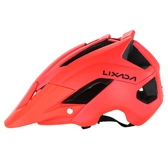 Lixada Men's Ultra-lightweight Mountain Bike Cycling Bicycle Helmet Sports Safety Protective Helmet 13 Vents MTB Bicycle Helmets: red