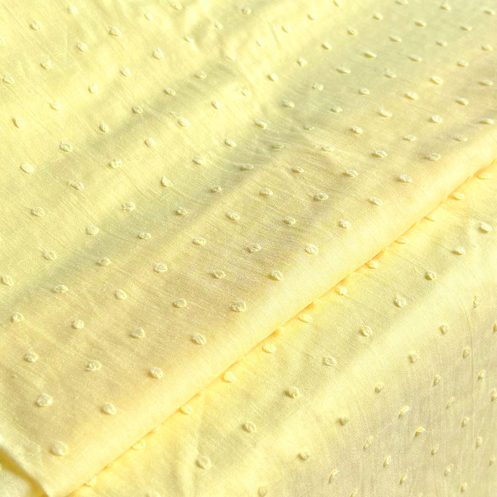 Zomer Dunne Jacquard Gestippeld 100% Katoen Effen Kleur Stoffen Voor Naaien Vrouw Shirt Jurken Laken Kussen Baby Nachtkleding Hoed