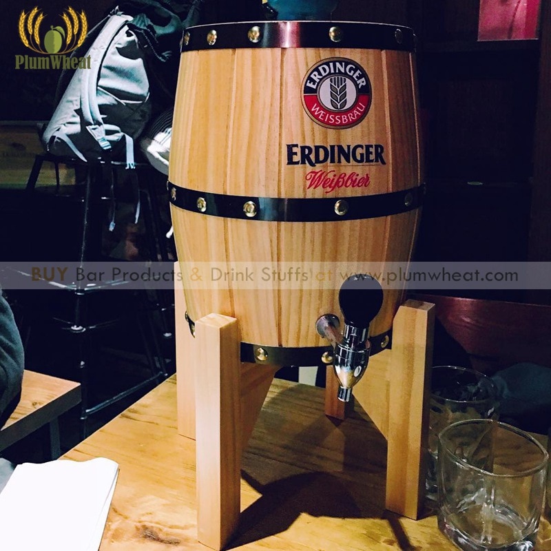 3 Liters OAK Wooden Beer Barrel BT23