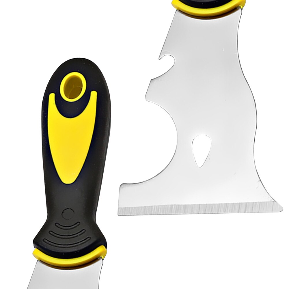 9 In 1 Filling Paint Removal Caulk Can Opener Multi-Tool Portable Glass Putty Scraper Durable Stainless Steel