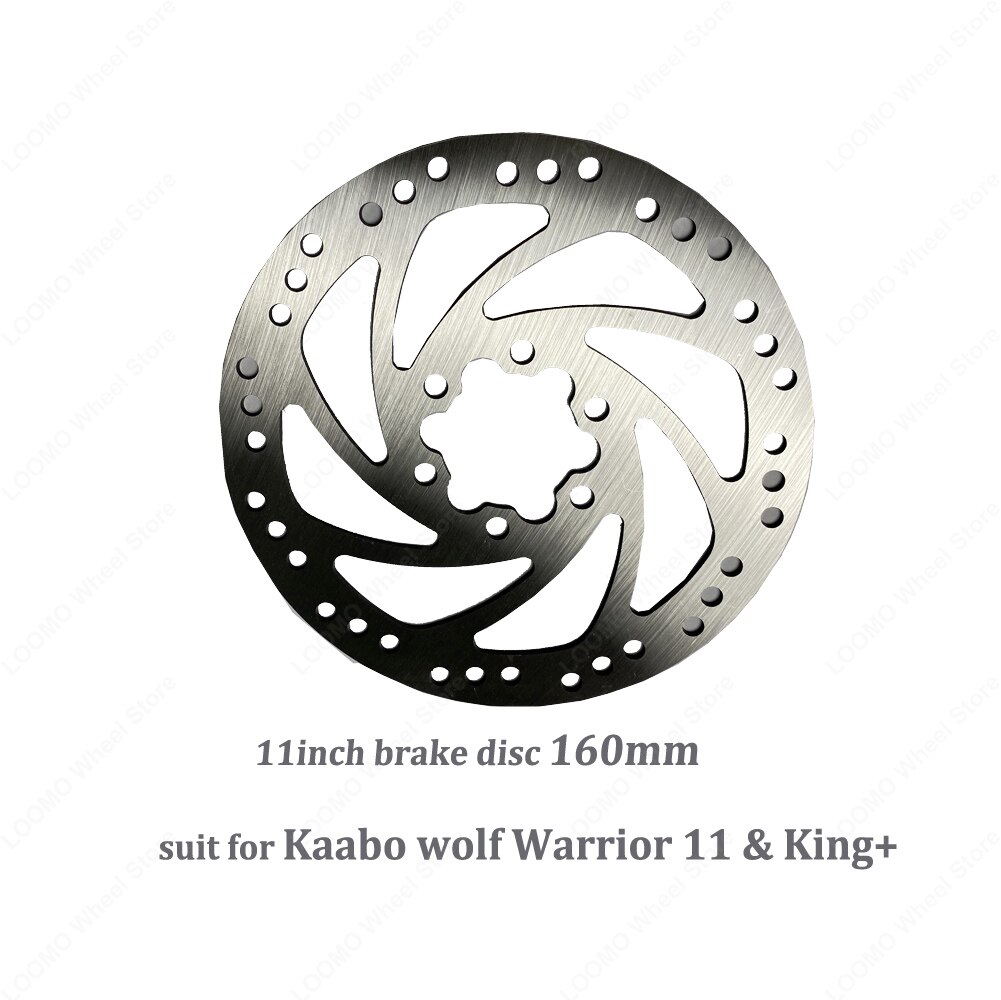 Originele Kaabo Accessoires Remschijf Voor Kaabo Mantis 10 Kaabo Wolf Warrior X Kaabo Wolf Warrior 11 Kaabo Wolf Koning +: 1pcs Warrior11 160mm