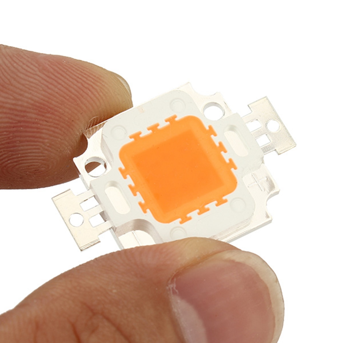 LED Chip Grow Light 10W Full Spectrum Pink Plant Lamp Diodes Growth Lighting for Garden Flowering Hydroponics System 9-12V 900mA