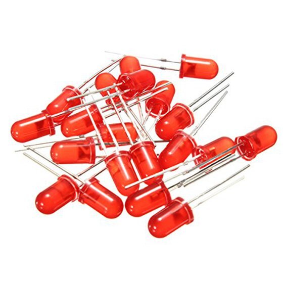 Equipo de diodos emisores de luz LED 100 Uds 5 colores