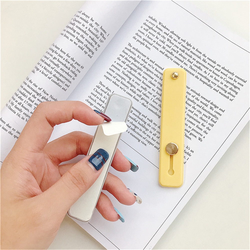 Silicone Finger Ring Push Pull Grip Stand Bracket Ring Holder Phone Hand Band Holder Phone Accessories cell phone holder