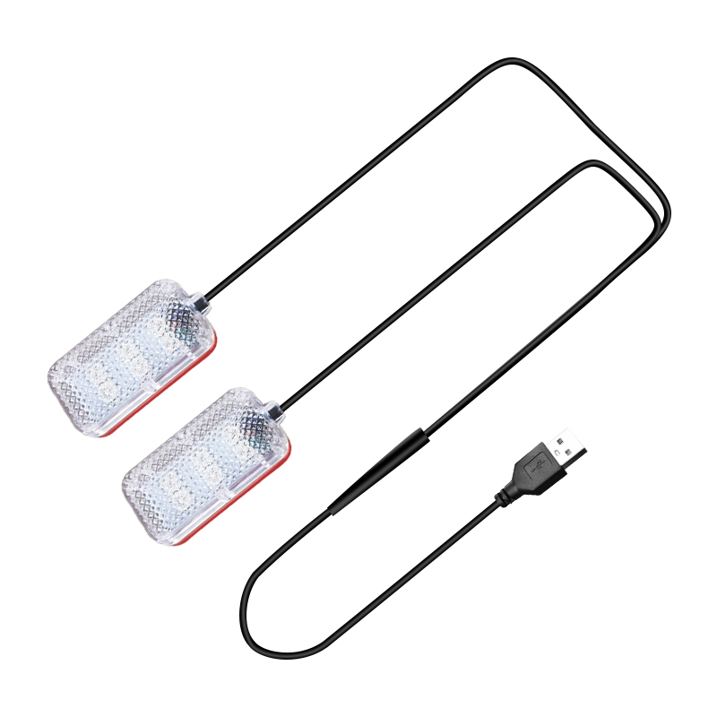 Auto Atmosphäre Led Fuß Licht USB Feuerzeug Umwelt Dekorative Lichter Auto Innen Umgebungs Lampen mit LED Rosa Licht