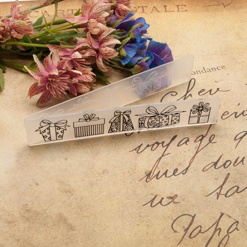 Christmas Embossing Folders Birthday Plastic Embossing Folder For Scrapbooking DIY Photo Album Card