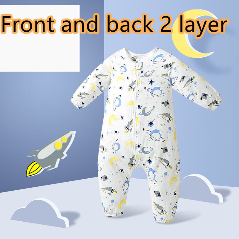 Katoenen Baby Romper Baby Kleding Een Stuk Slaapzak Zomer Unisex Baby Kleding Meisje En Jongen Jumpsuits Slaapzakken