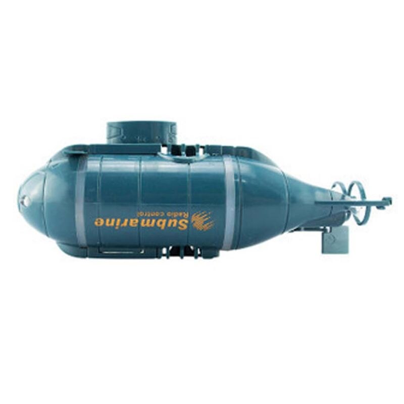 Electric Simulation Mini Submarine Model Rechargeable Six-channel Nuclear Submarine Wireless Remote Control Water Toy: BL