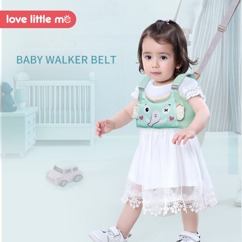 Liefde Little Me Baby Walker Peuter Vleugels Cartoon Varken Veiligheid Wandelen Riem Kindje Harnassen riemen Baby Walk Assistent Riem