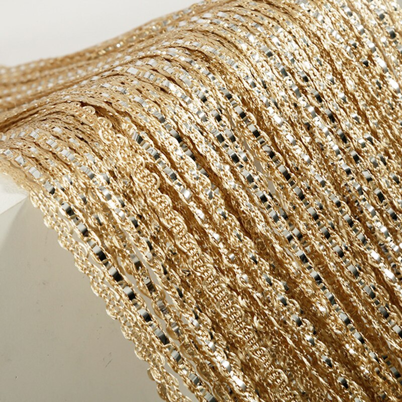 Ovi- ja ikkunapaneeli -lentosuoja fringe -huoneen näyttö tupsupaneeli helmiverhot kodin sisustus tob