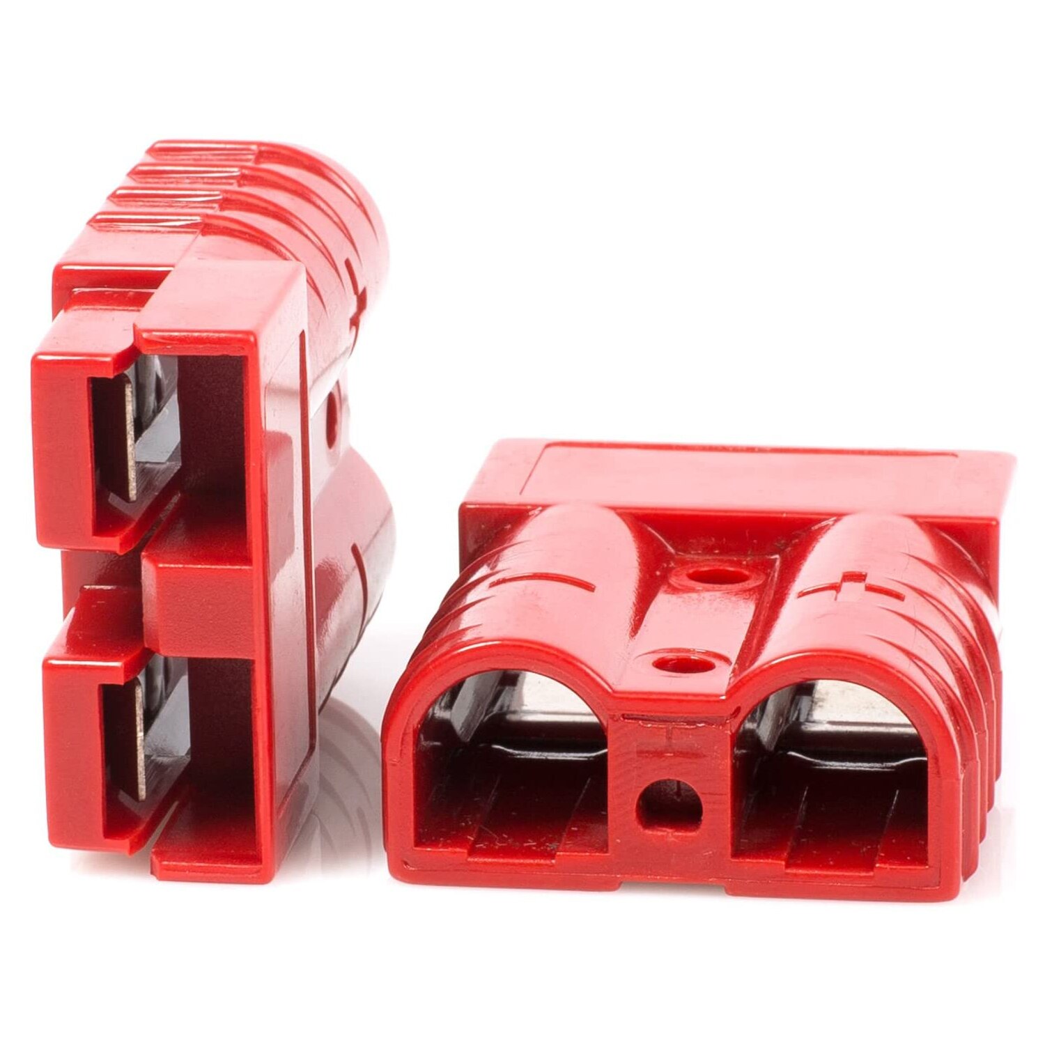 Battery Quick Connect Disconnect Electrical Plug 10 Gauge 50 Amps for Recovery Winch or Trailer 2 Pack