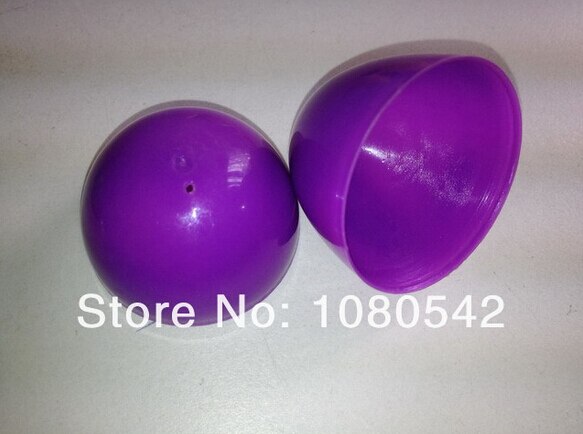 Effen kleur Plastic ei Paasei voor 6x4 cm 50 stks/partij