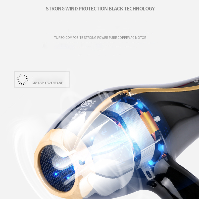 Profesional Hair Dryer high power 2100W Light Air Ionizer Dryer 220v dryer hair salon ELECTR DRYER HAIR Home