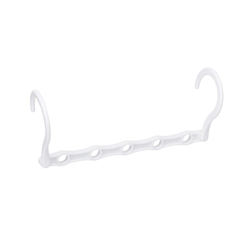 1pc Clothing hanger organizer multi-purpose hanger home magic storage artifact anti-skid drying rack: C-02