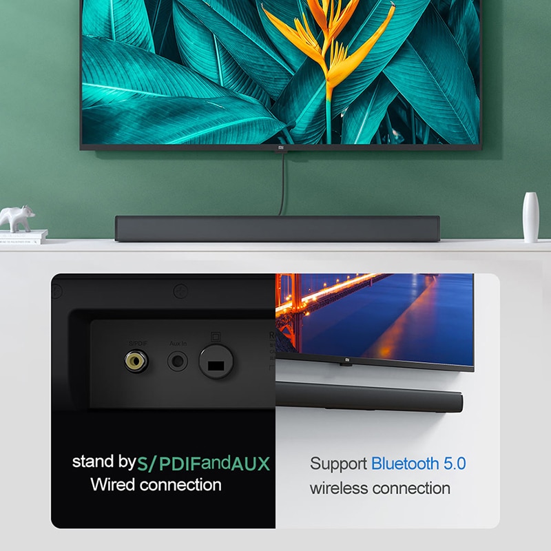 Xiaomi tv bar kaiutin bluetooth langalliset ja langattomat 30w kotistereojärjestelmän surround soundbar pc teatterin aux 3.5mm subbari