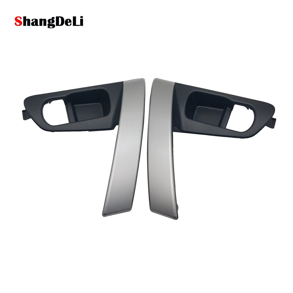 Rivestimento della maniglia della porta interna della maniglia della porta interna dell'automobile per Nissan Qashqai J10 2007 - 2013 2014 2015: 1 paio con copertina