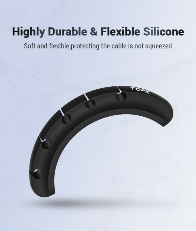 Desktop Tidy Management Cable Organizer Winder For iPhone Android Data Cable Mouse Headphone Wire Home Office Storage Organizer