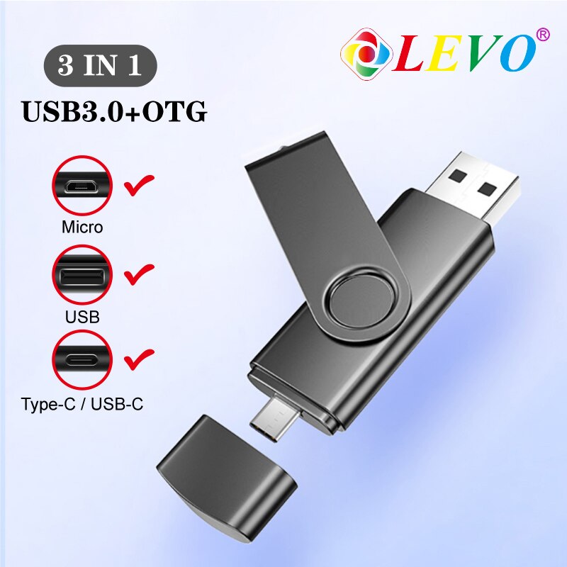 Szybki pendrive USB 3.0 OTG typu C 256 GB 512 GB pendrive16 GB 32 GB 64 GB 128 GB pendrive pendrive flash