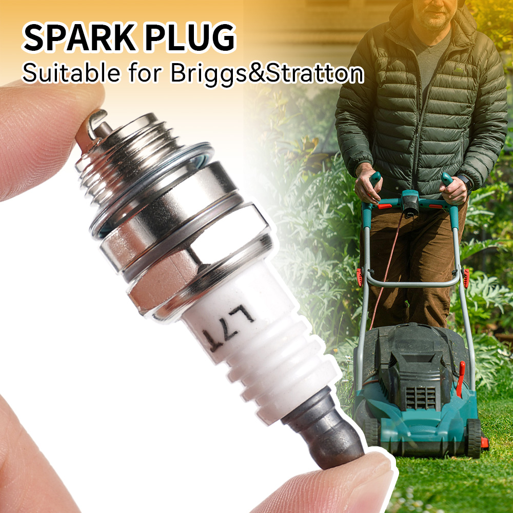 Chainsaw Lawn Mower Spark Plug RJ19LM BR2LM For Briggs & Stratton Motors Gasoline Chainsaw Brush Cutter Grass Trimmer Mower Part
