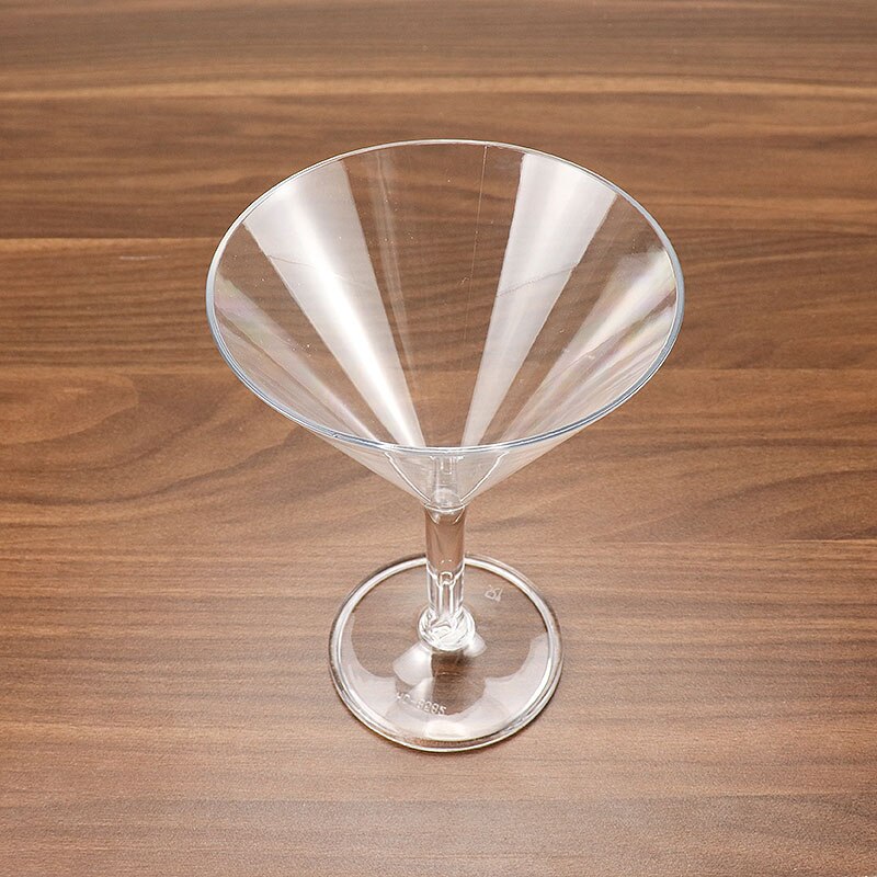 Acryl Kegel-Geformte Wein Glas kunststoff transparent cocktail glas -proof wein glas set PC kunststoff wein glas: Default Title