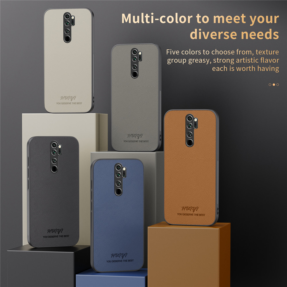 Couverture magnétique à cadre souple en cuir d'affaires de luxe pour Xiaomi Redmi Note 8 Pro Note8 Pro coques de téléphone Capa