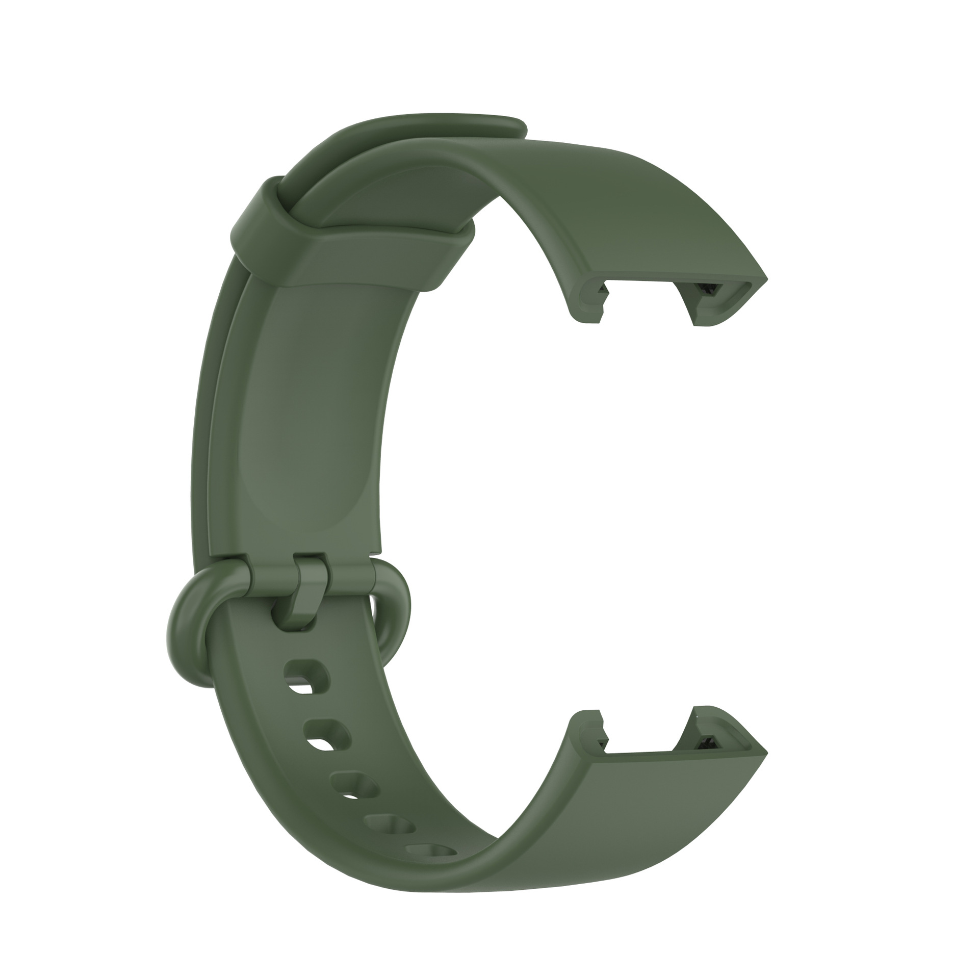 Band voor Xiaomi Mi Watch Lite-band Siliconen SmartWatch Vervanging horlogeband correa Armband mi watch lite Redmi horlogeband: Bruin / 16mm