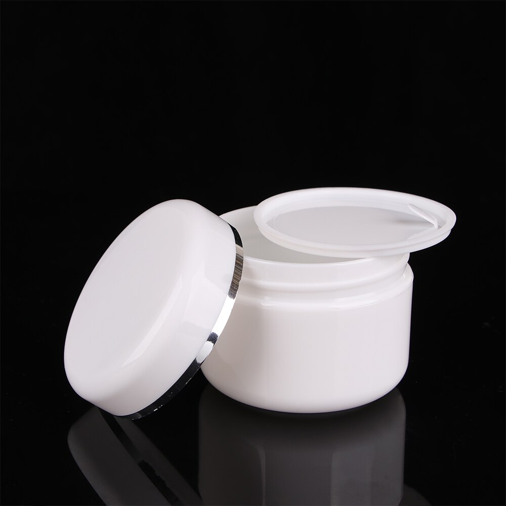 Travel Portable Lotion Face Cream Storage Box Cosmetic Container Round Empty Bottles Refillable Box Jar 20/30/50/100/150/250g