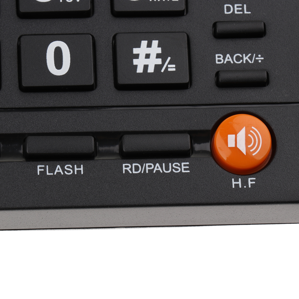 2x Landline Corded Phone Desktop Telephone With Caller ID Redial Callback for Office, Home, Hotel, Restaurant Use