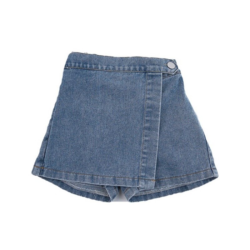 Croal cheriekids piger nederdel bukser denim jeans shorts til piger shorts toddler bukser piger denim kort bukser: 3t