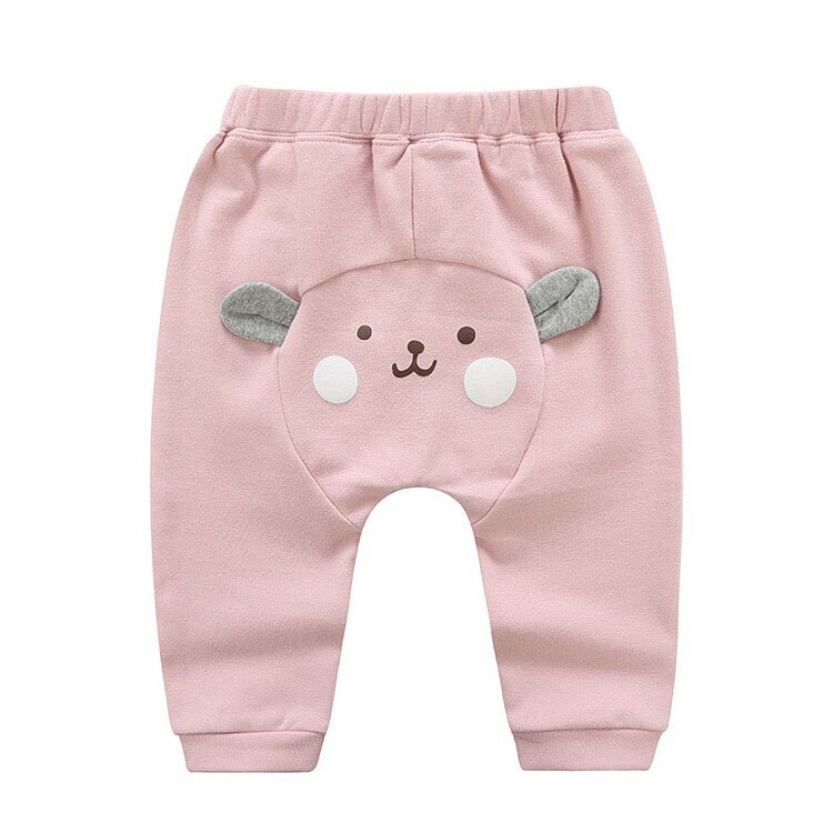 Pantalon pour bébé garçon et fille | Pantalon décontracté, tenue tendance pour enfants de dessin animé, 3 couleurs, 95% coton