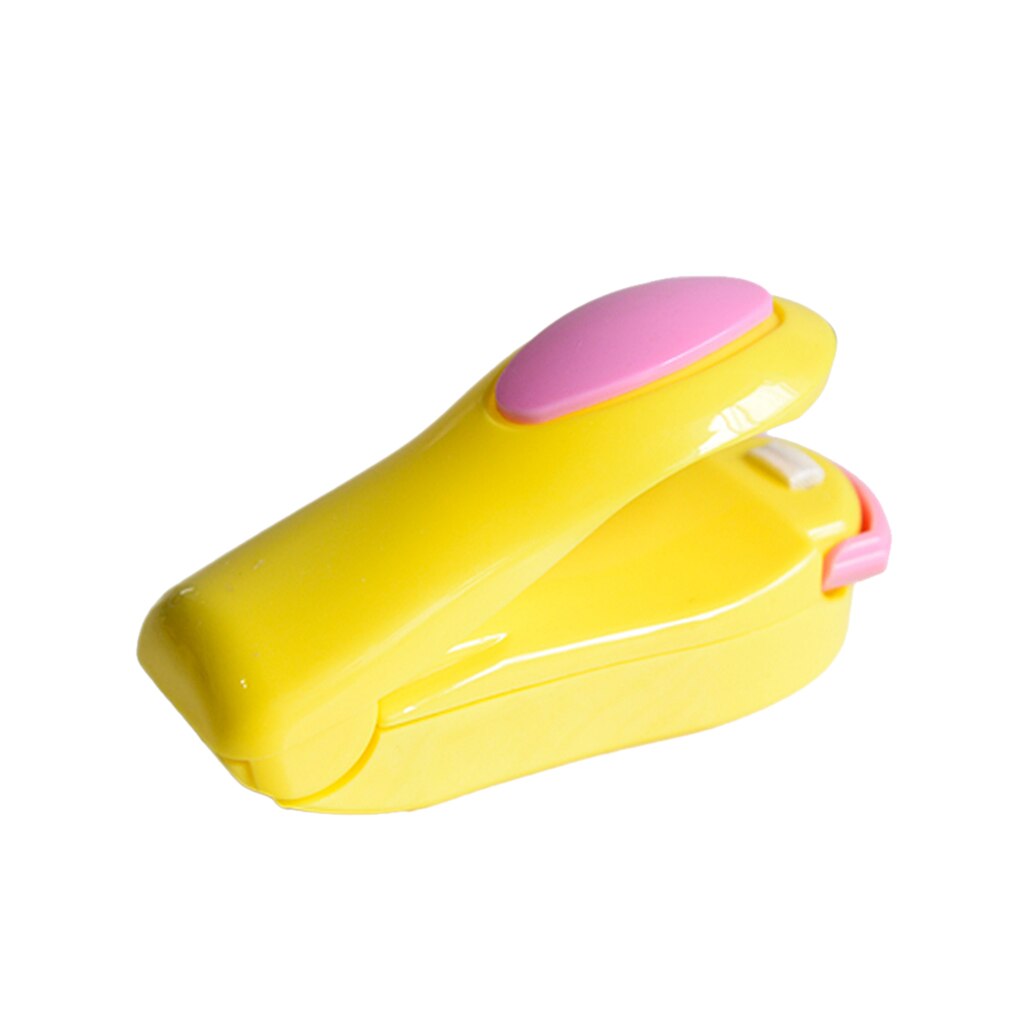 Bærbar mini-sealer-forseglingsmaskine til plastikposer, der forsegler opbevaring af fødevarer til konservering af fødevarer