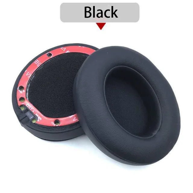 Earpads Replacement Parts Compatible with Beats by Dr. Dre Studio 2 Wireless/Wired B0500/B0501 /Studio 3 Over Ear Headphones: black